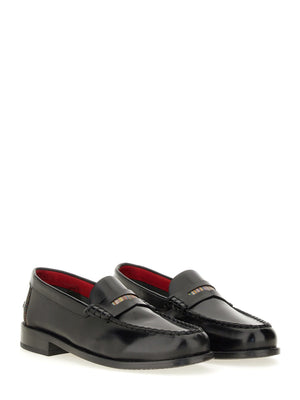 PAUL SMITH Elegant Leather Loafers for Women