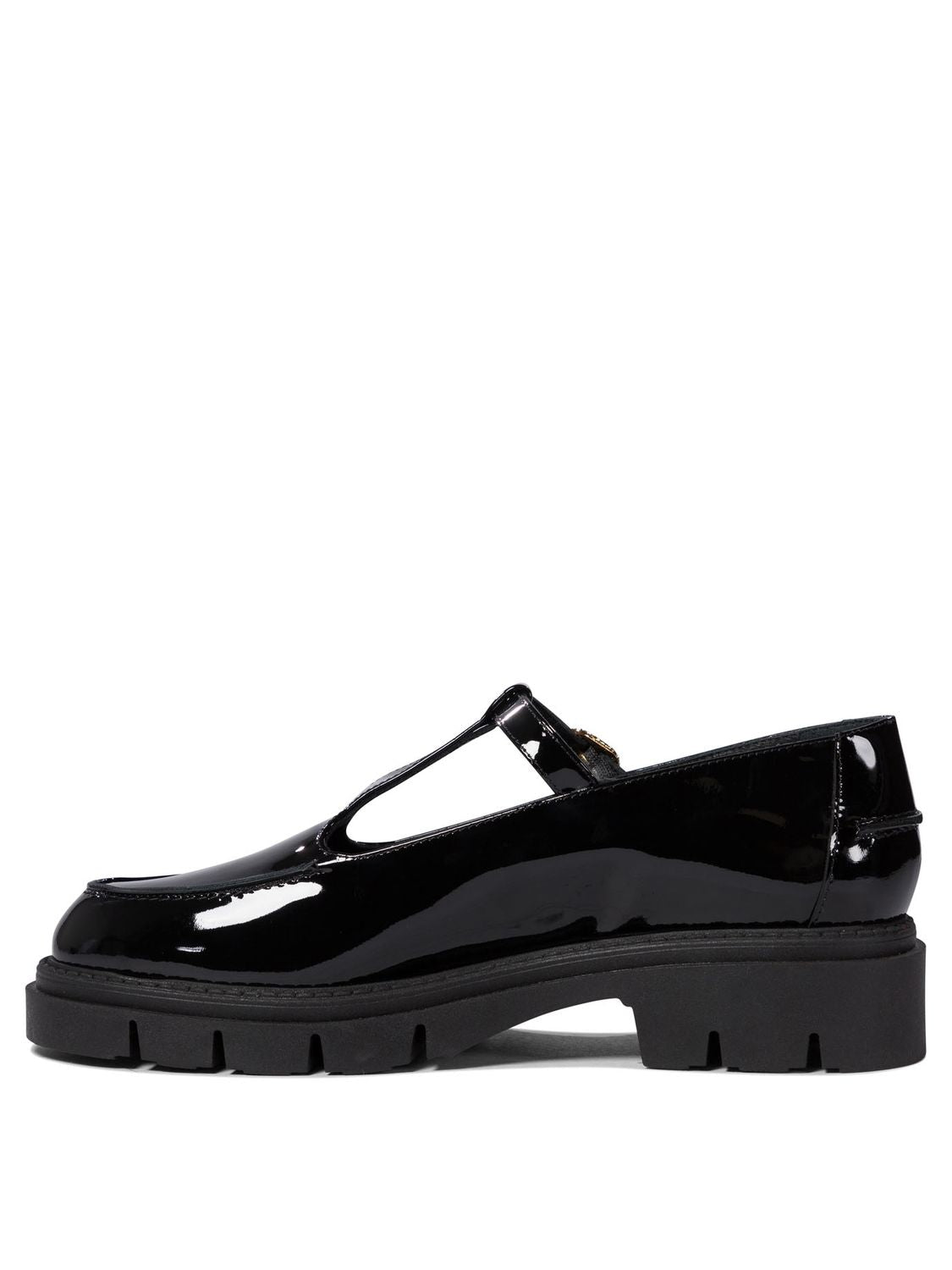 AMATO DANIELE Chic Patent Leather Loafers and Slippers for Women