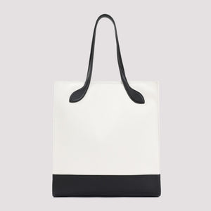 BALLY Nude & Neutrals Cotton Tote Bag for Women