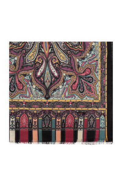 ETRO Luxury Cashmere-Silk Blend Scarf