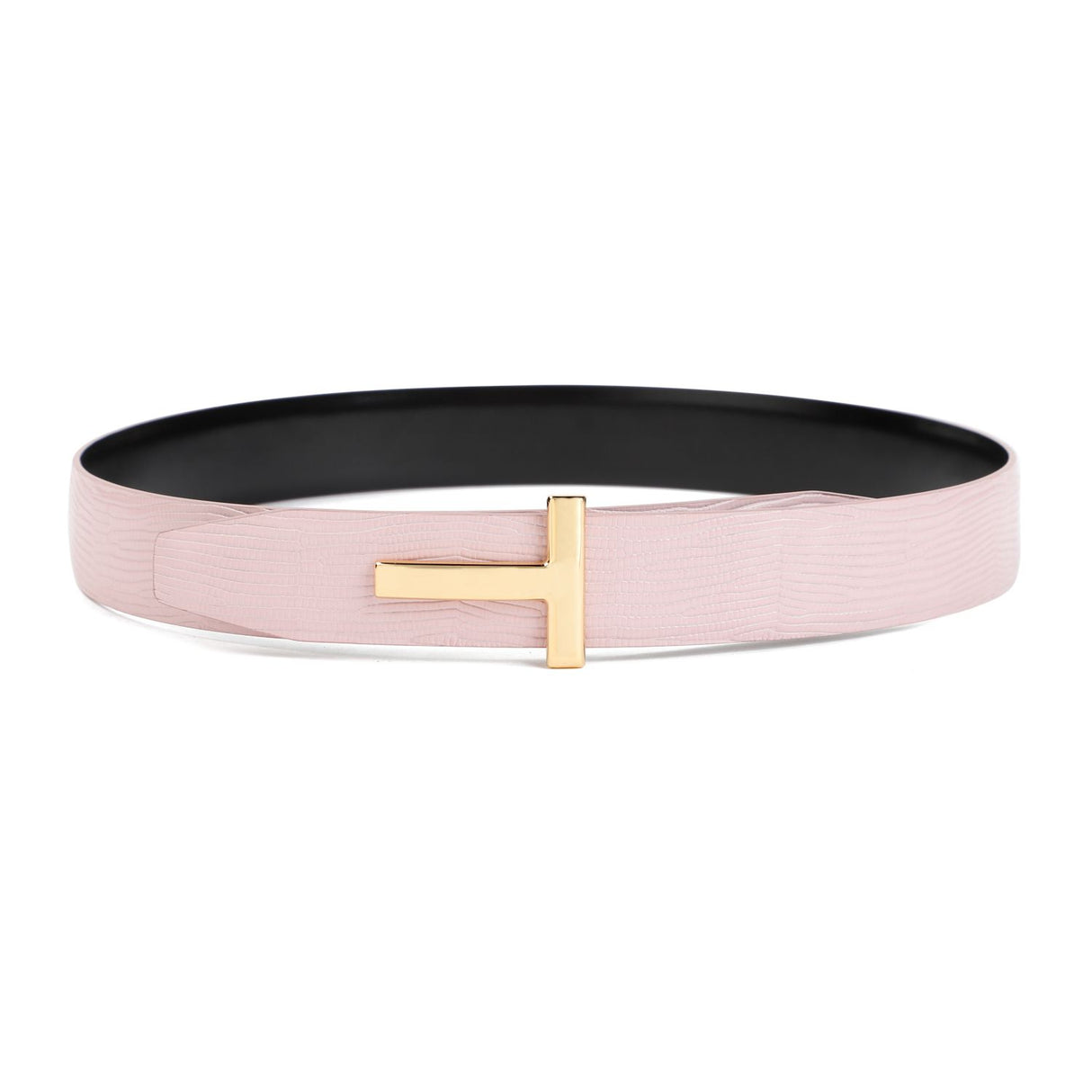 TOM FORD Luxurious 100% Leather Belt in Pink & Purple for Women - SS24 Collection