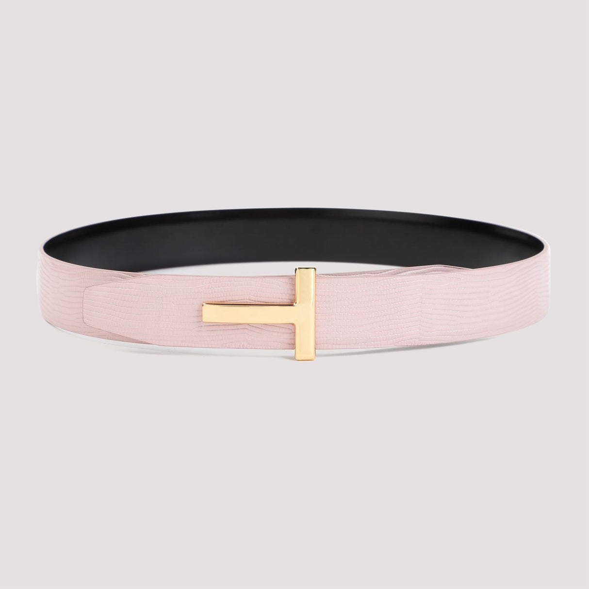 TOM FORD Luxurious 100% Leather Belt in Pink & Purple for Women - SS24 Collection