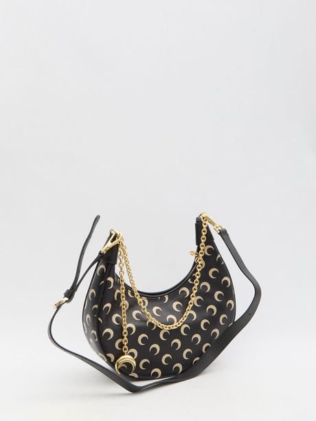 MARINE SERRE Moon Motif Handbag - 27.5x27x10 cm