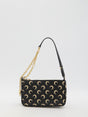 MARINE SERRE Moon Motif Mini Handbag - 22x13x6 cm