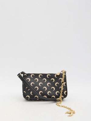 MARINE SERRE Moon Motif Mini Handbag - 22x13x6 cm