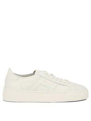 SANTONI 24SS Women's White Sneakers for Everyday Comfort