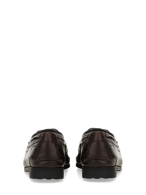 BALLY Elegant Leather Loafers for Women