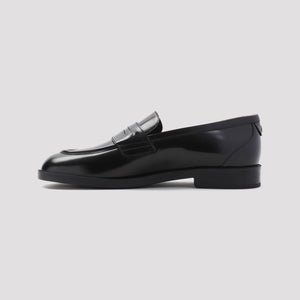 BALLY Luxurious Black Leather Moccasins