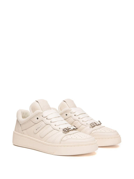 BALLY 24SS White Women's Sneakers - Spring/Summer 2024