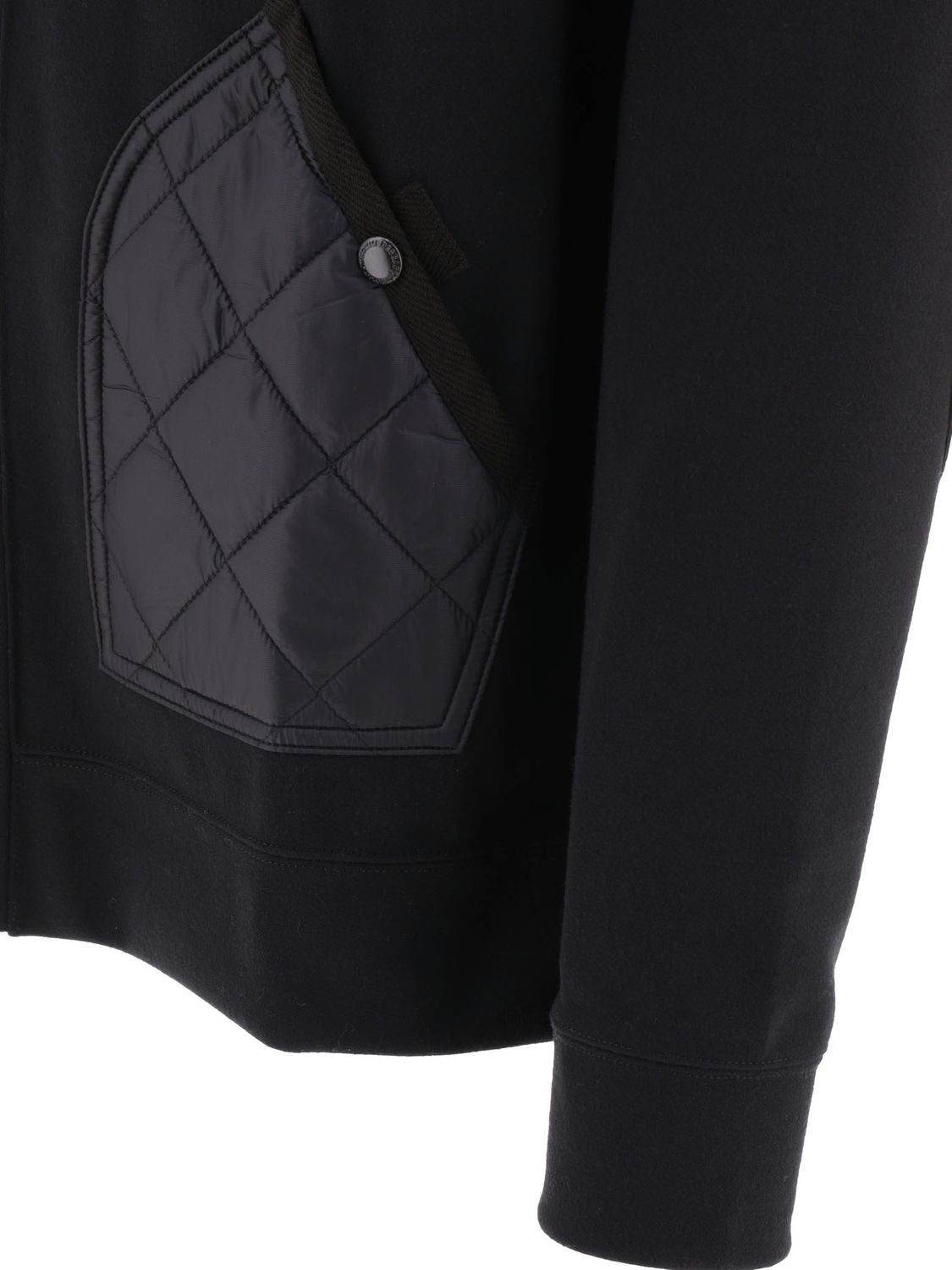 JUNYA WATANABE MAN Men's Black Quilted Cardigan for FW24