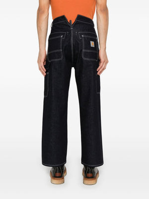 JUNYA WATANABE Classic Straight Leg Denim Jeans for Men