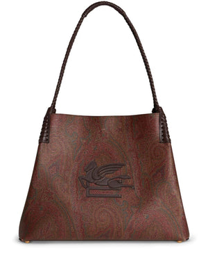 ETRO Medium Paisley Jacquard Tote Handbag