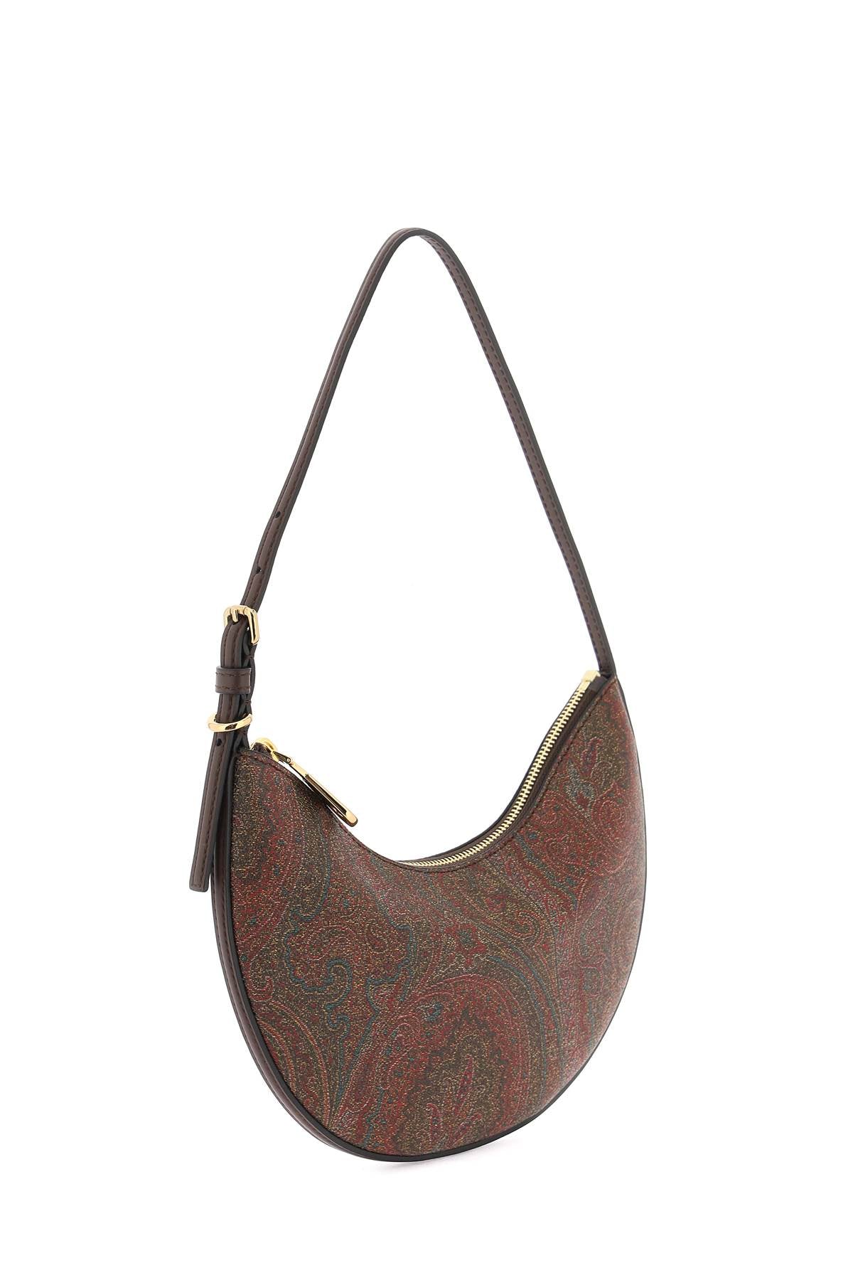 ETRO Essential Mini Hobo Shoulder Bag in Brown