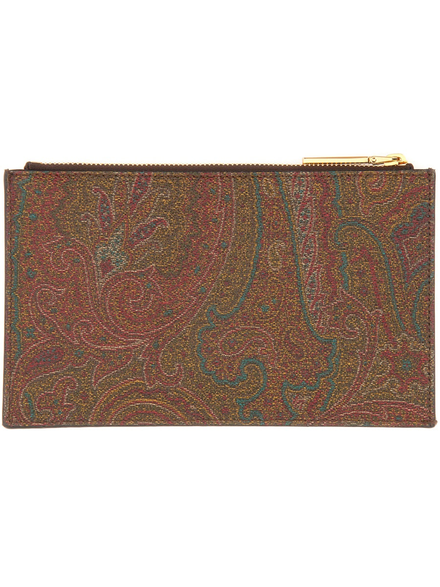 ETRO Mini Paisley Jacquard Pouch Handbag