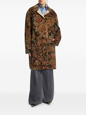 ETRO Paisley Print Velvet Jacket