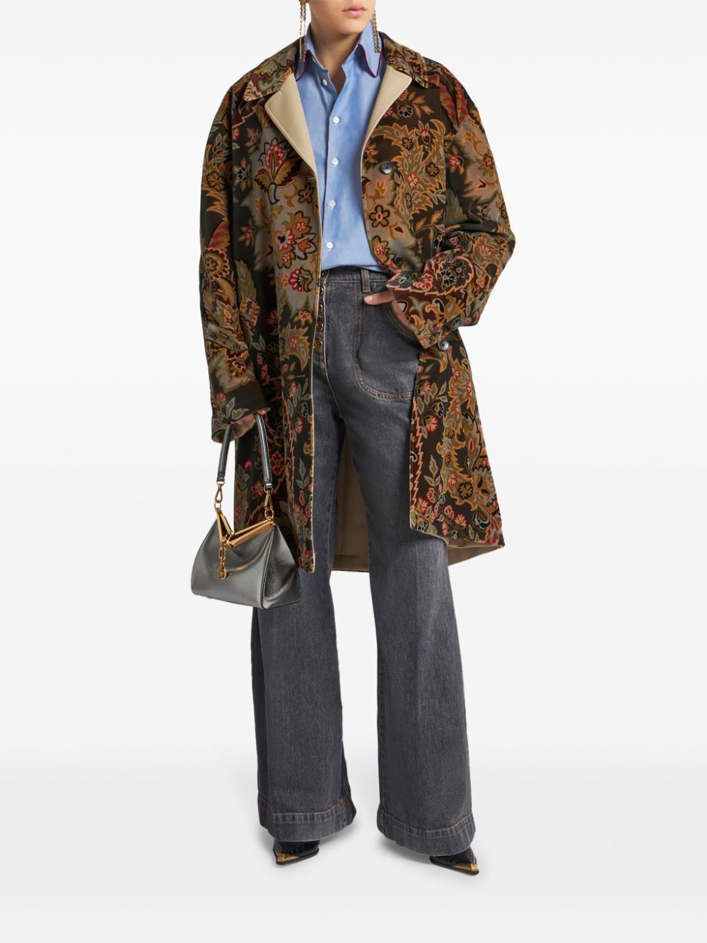 ETRO Paisley Print Velvet Jacket