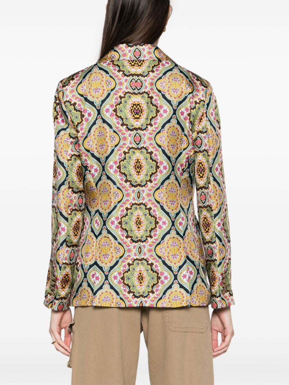 ETRO Multicolor Silk Jacket for Women - SS24 Collection