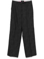 ETRO Patterned-Jacquard Trousers for Women