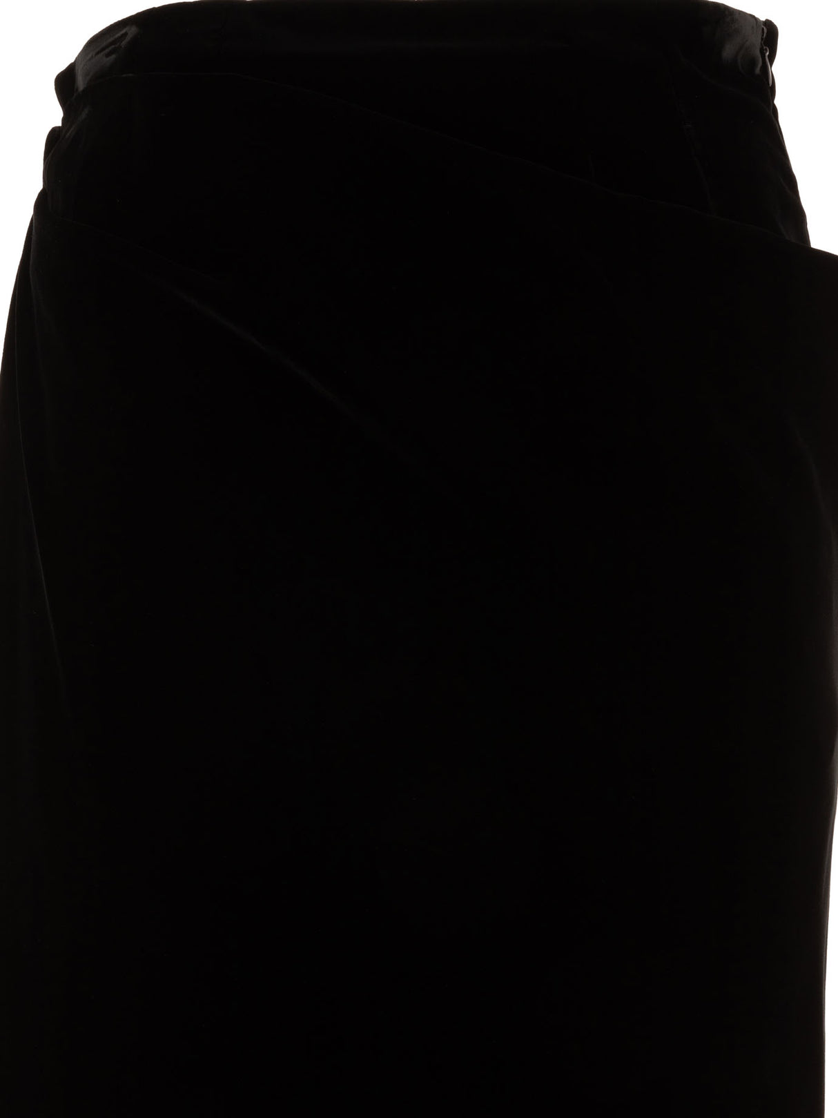 ETRO Chic Velvet Wrap Skirt - Regular Fit