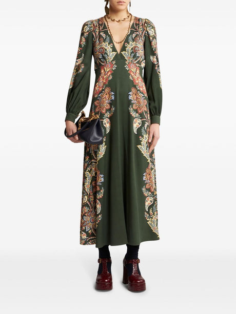 ETRO Chic Printed Midi Dress for Fall 2024