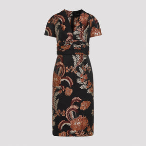 ETRO Jacquard Midi Dress for Women