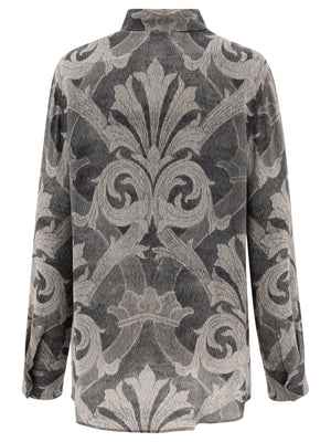 ETRO Oversized Printed Silk Shirt for Women