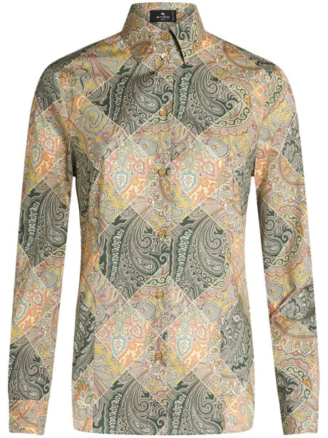 ETRO Printed Cotton Shirt for Women - Fall 2024 Collection