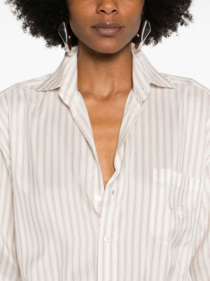 ETRO Beige Striped Shirt - Women