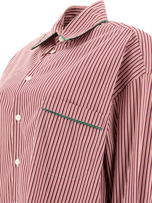 ETRO Relaxed Fit Striped Poplin Shirt for Women