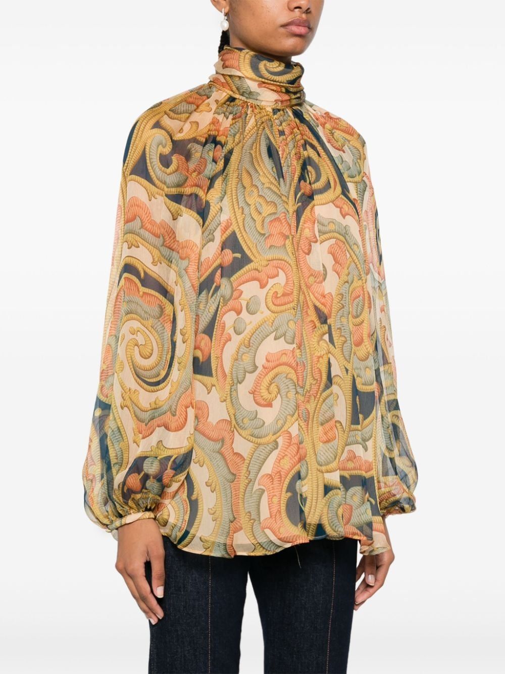 ETRO Elegant Women's Silk Shirt for FW24