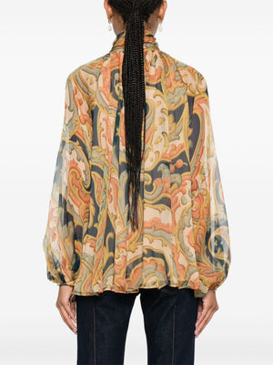 ETRO Elegant Women's Silk Shirt for FW24