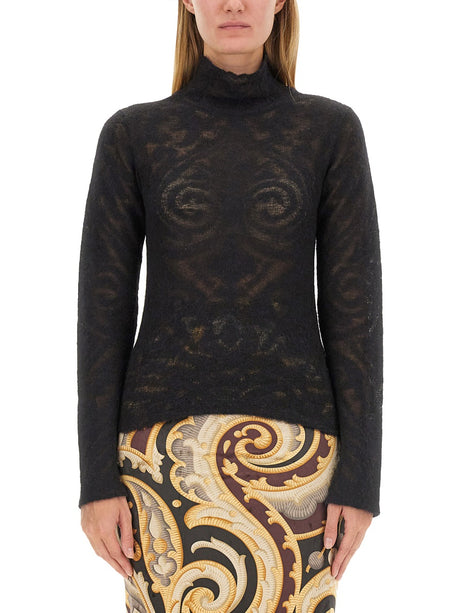 ETRO Jacquard Knit Sweater - Size 40 IT