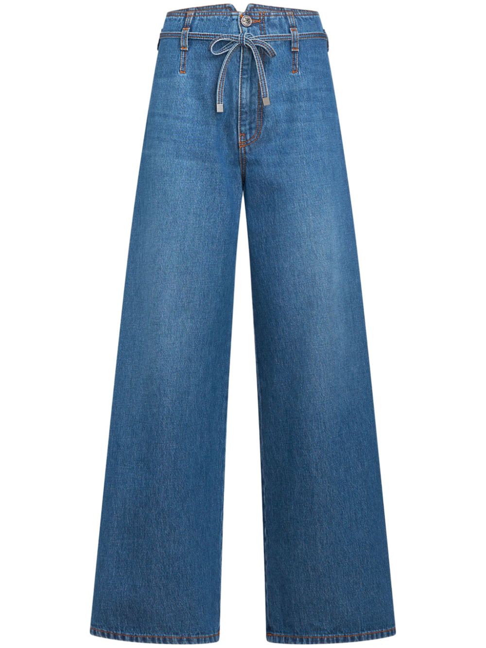 ETRO 24SS Denim Jeans for Women in Blue | Trendy Fashion for 2024