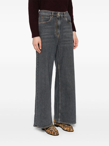 ETRO Chic Textured Winter Pants