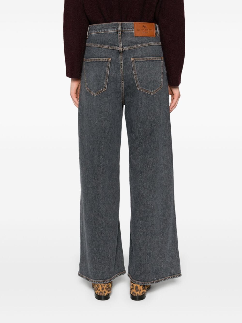 ETRO Chic Textured Winter Pants