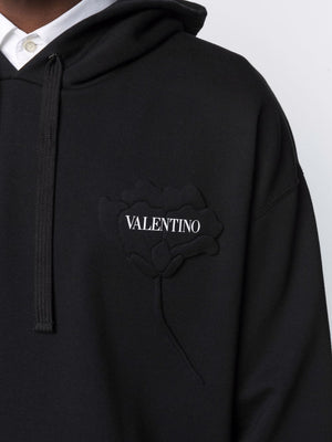 VALENTINO Men's Floral Print Sweatshirt for Fall/Winter 2024