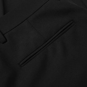 VALENTINO Sophisticated Black Trousers with Single Pleats