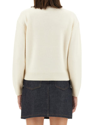 A.P.C. Esther Merino Wool Shirt - Size S