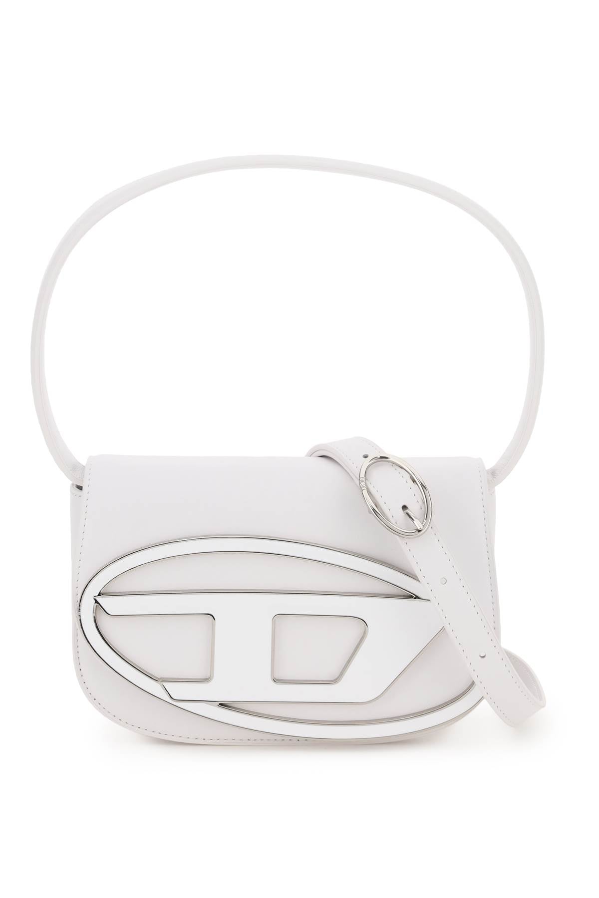 DIESEL Sleek Mini Shoulder Handbag in White