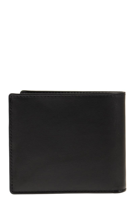 TOD'S Mini Leather Wallet with Timeless Logo