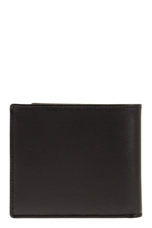 TOD'S Mini Leather Wallet with Timeless Logo