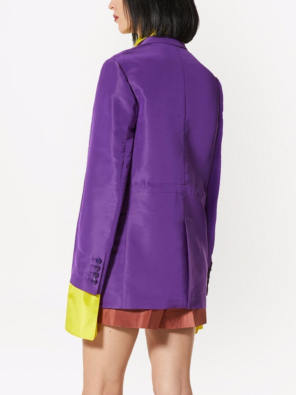 VALENTINO Purple Single-Breasted Jacket for Women | SS22 Collection