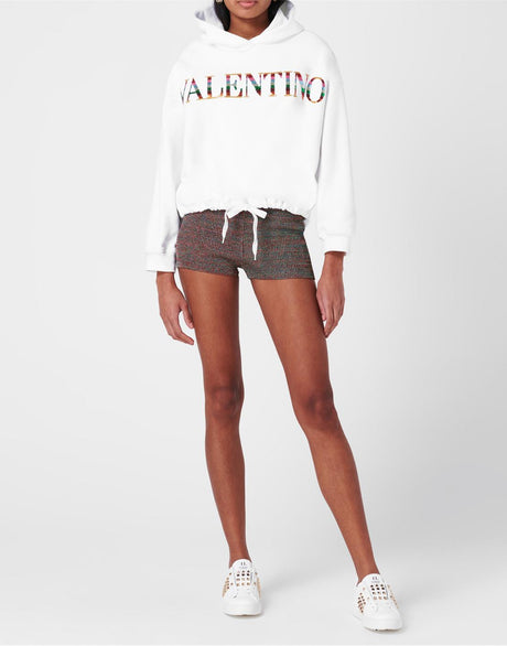 VALENTINO GARAVANI Signature Logo Detail Hoodie for Women