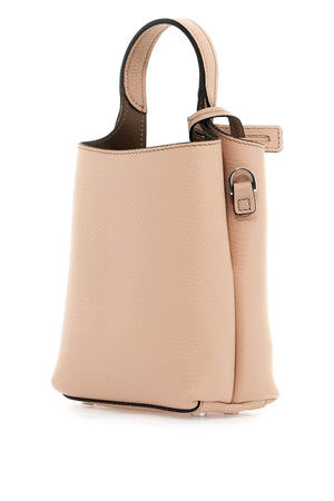 TOD'S Timeless Pebbled Taupe Tote Handbag for Women