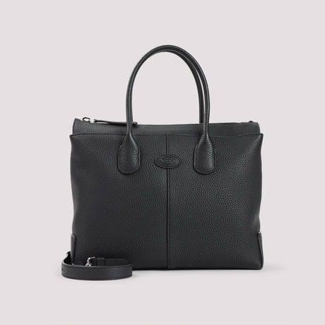 TOD'S Grained Leather Tote Handbag 35cm x 27cm x 13cm