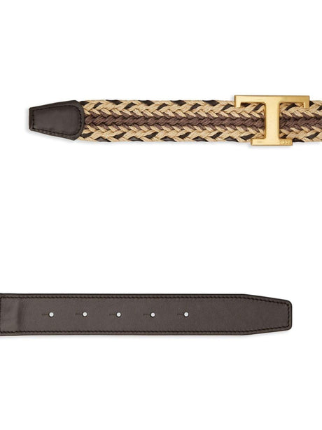 TOD'S Stylish Intreccio Belt for Men - SS24 Collection