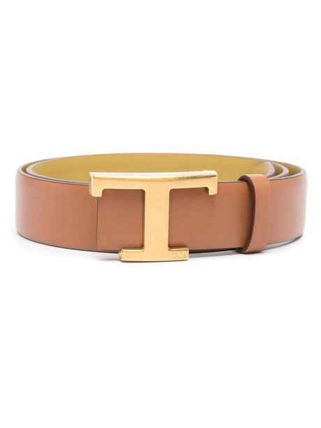 TOD'S Men's Timeless Leather Belt - SS24 Collection