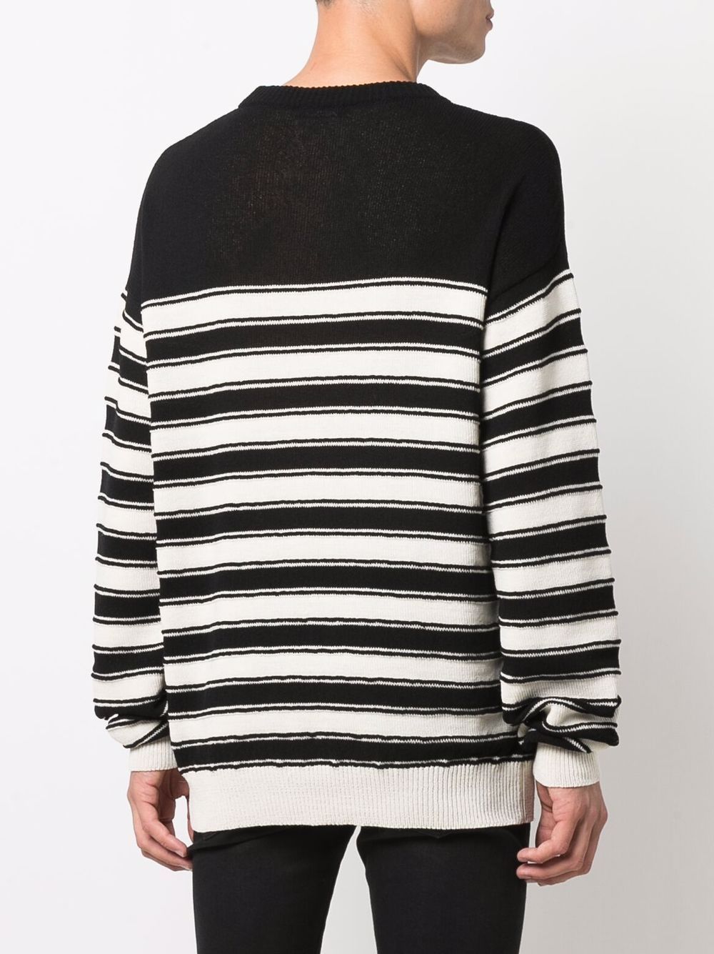 BALMAIN Men's Black Sailor Pullover for SS22