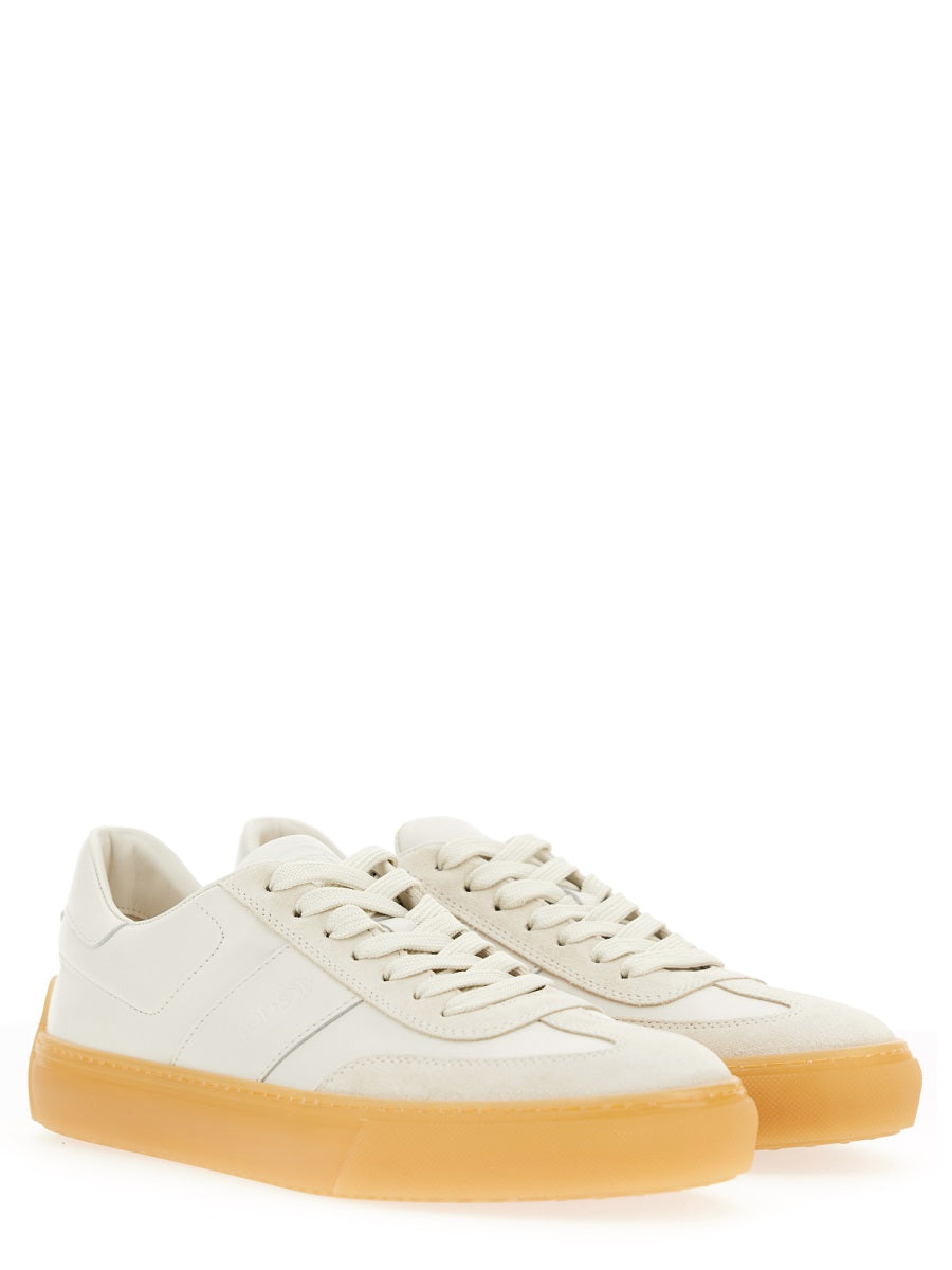 TOD'S Classic Leather Sneakers for Men