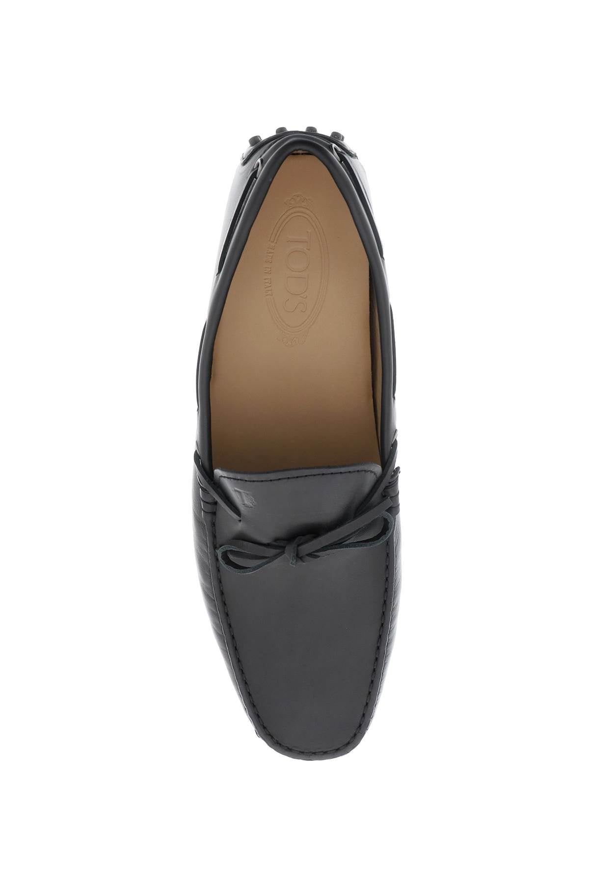 TOD'S City Rubber Leather Loafers for Men